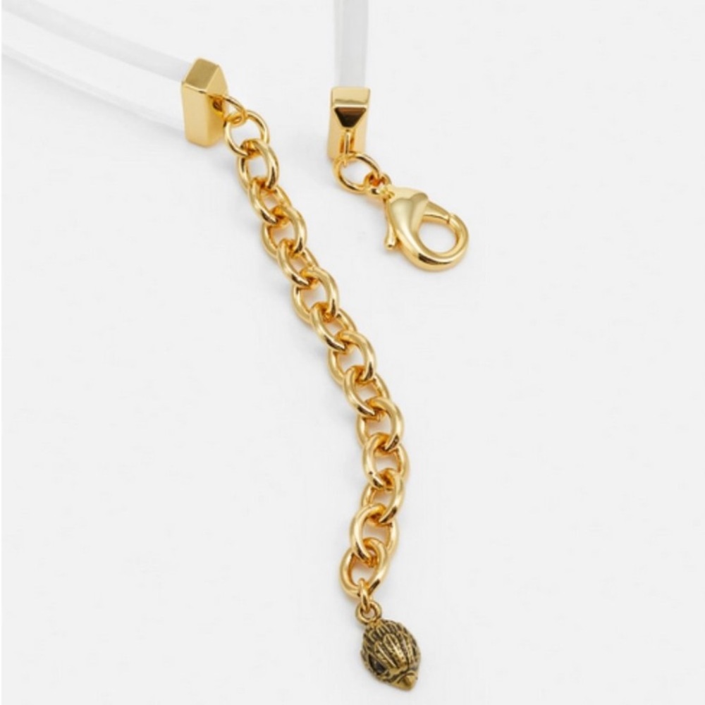 NWT Kurt Geiger Evil Eye Jelly Choker With 3” Extender - Picture 4 of 9
